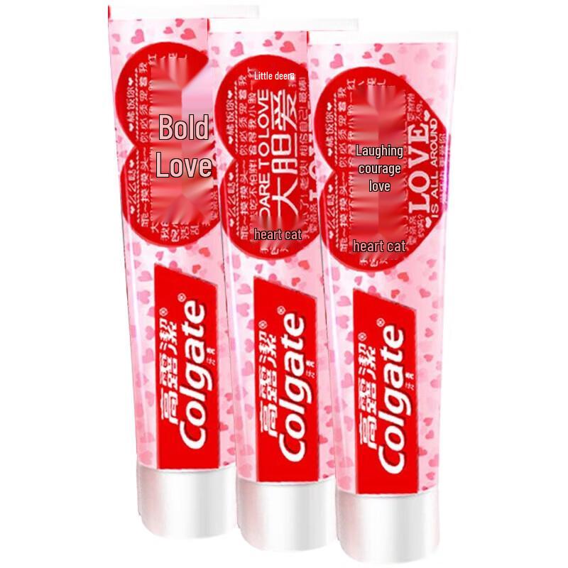 Colgate Bold Love Red Lip Limited Edition Toothpaste