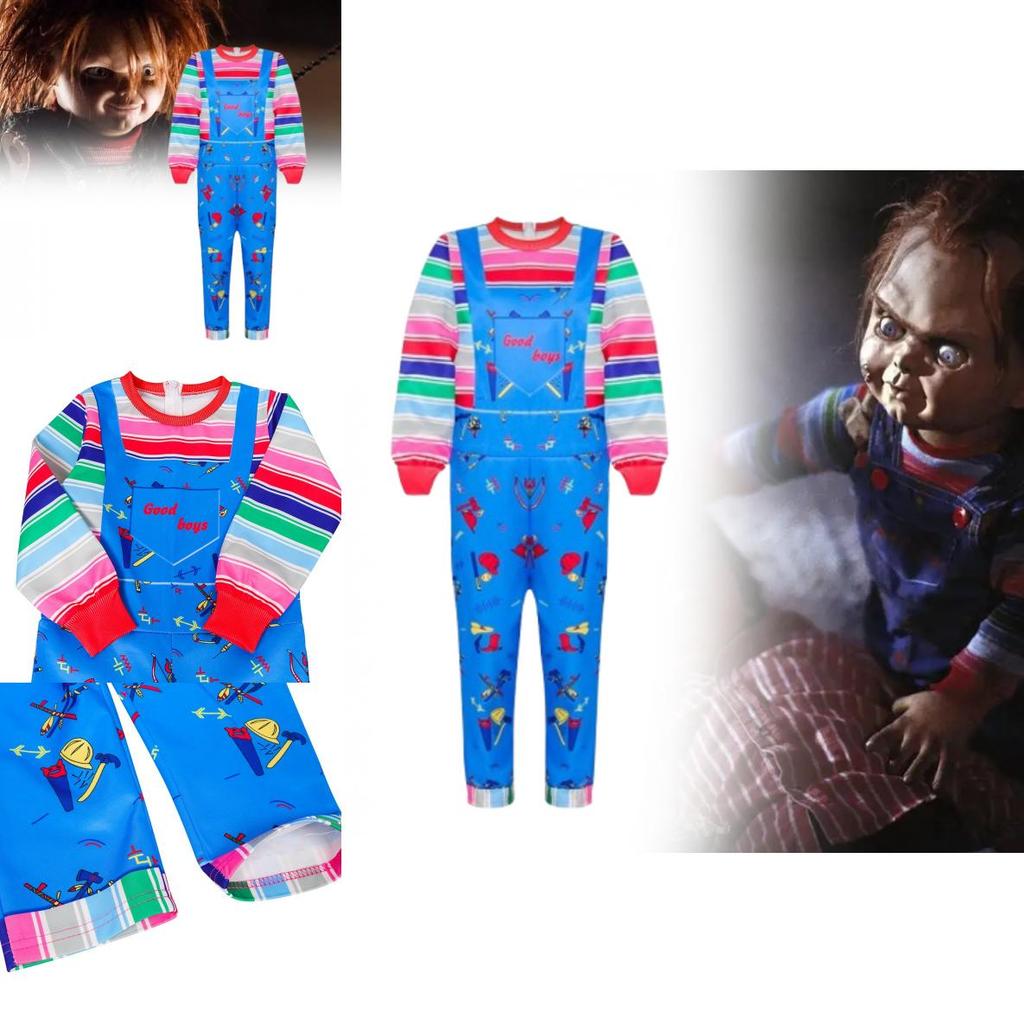 Childs Play Halloween Costume With Soft Milk Silk Fabric For Toddlers And Kids