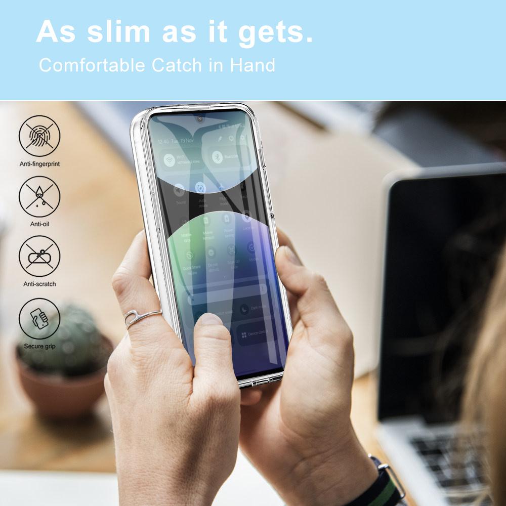 Kryt na telefon pro Xiaomi Redmi Note 14 Pro 5G/Note 14 Pro+ 5G/Poco X7 5G, TPU rám, průhledný akrylový zadní kryt s PET fólií