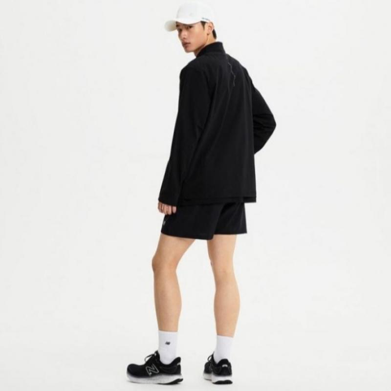 New Balance Jacket Rqk Nbmdfco113 19 Uni Tricot Stand Neck Zip Up