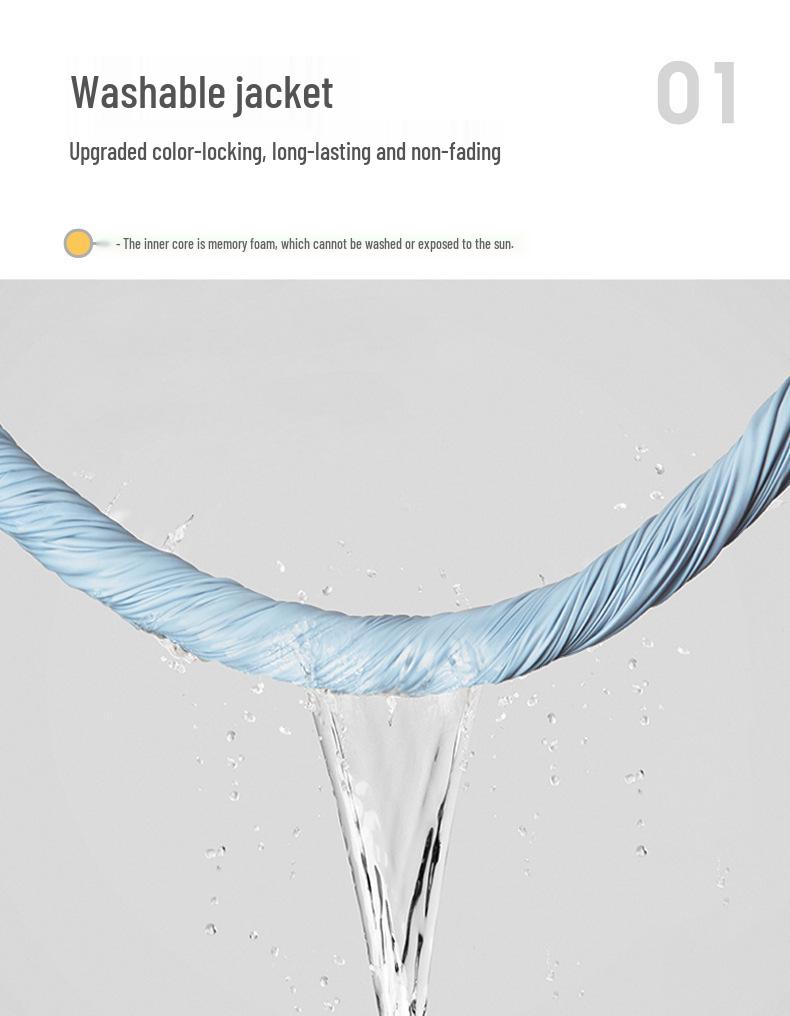 Ergonomic Memory Foam Office Chair Cushion for Lumbar Support and Long Sitting Comfort