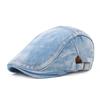 Japanese-Style Denim Newsboy Cap For Men Fashion Retro Hat Versatile Korean-Style Beret Casual Newsboy Cap For Women Trendy