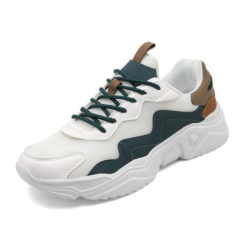 

Летние и осенние туфли на платформе, мужские низкие сетчатые туфли, спортивная обувь для молодых и молодых студентов, повседневная мужская обувь из сетки 39