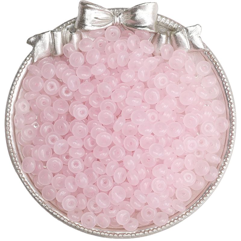 50Pcs Crystal Czech Glass Beads Abacus Seed Beads for Earring Bracelet DIY Jewelry Craft Accessoreis Making