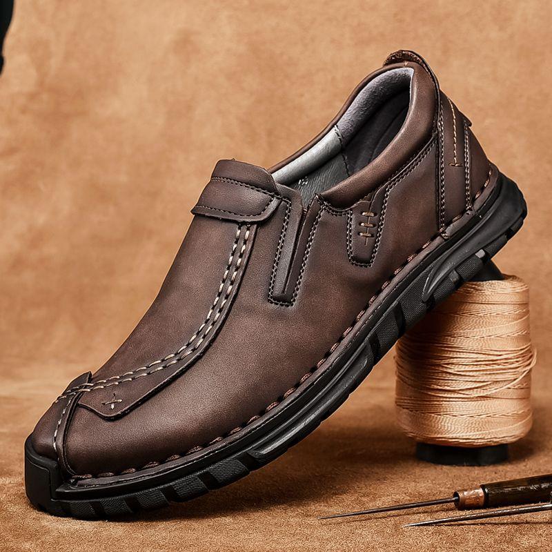 Men's Retro Leather Casual Leather Shoes