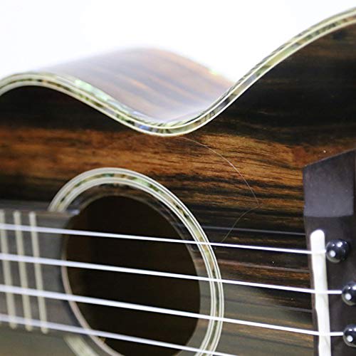 Ultra-Thin Ukulele Pickguard, Guitar Scratch Plate, Invisible Pickguard, Transparent Protective Sticker for Ukulele and Mini Guitar - Small