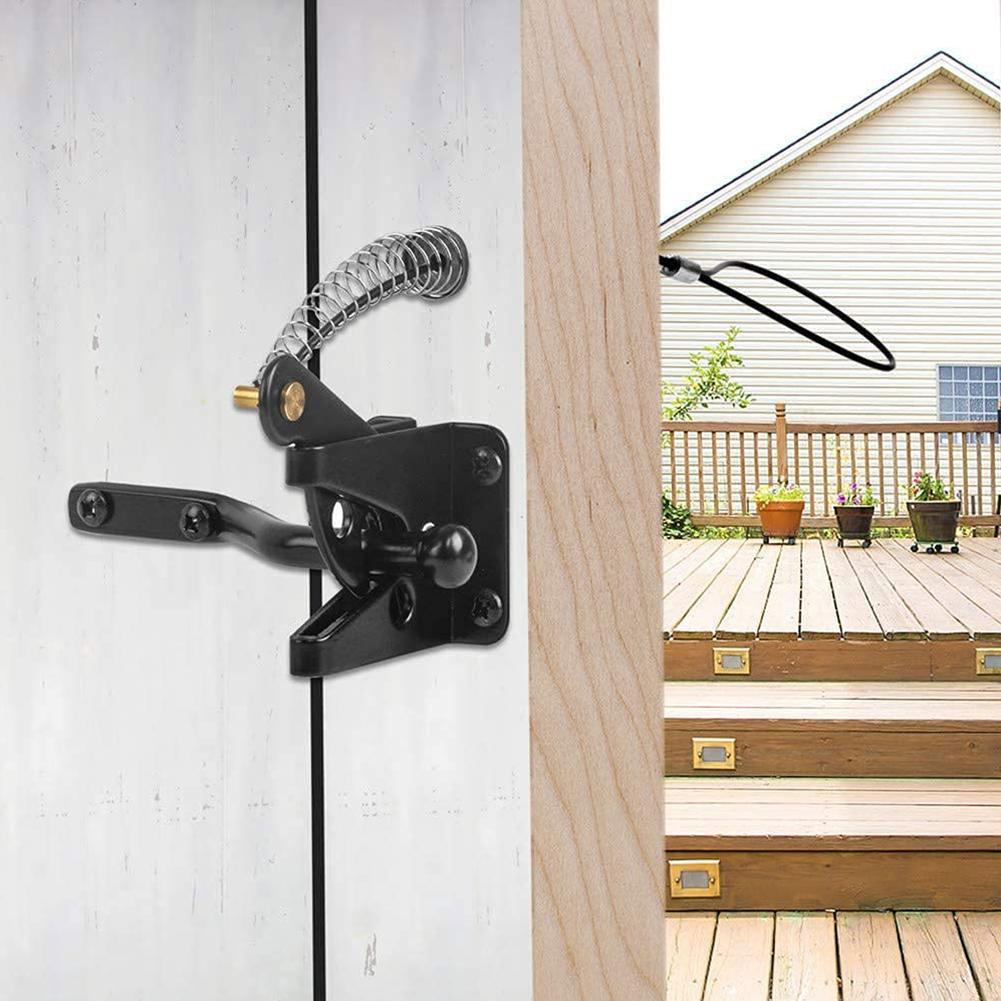 Gate Latch Latch Multifunction Self Locking Spring