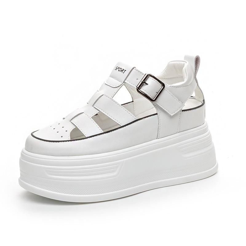 Muffin Platform Sandals Women's Summer Outer Wear New Fashionable Versatile Inner Height Increase Casual Sports Women's Shoes