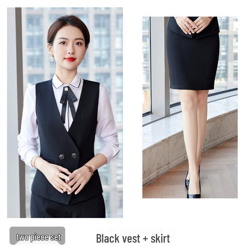 Unisex Professional Vest for Hotel and Catering Staff