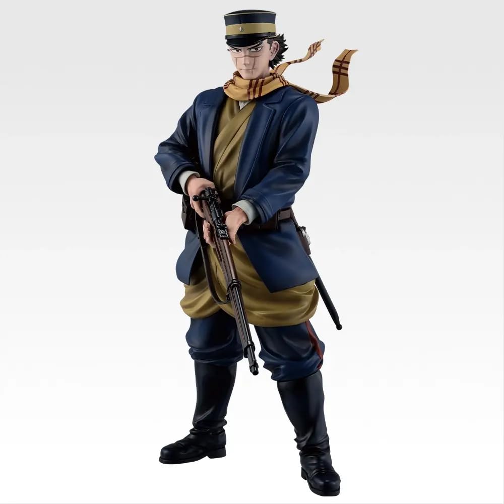 Ichiban Kuji Golden Kamuy Nugget A Sugimoto Saichi MASTERLISE ~Gold Scramble~ Prize белый