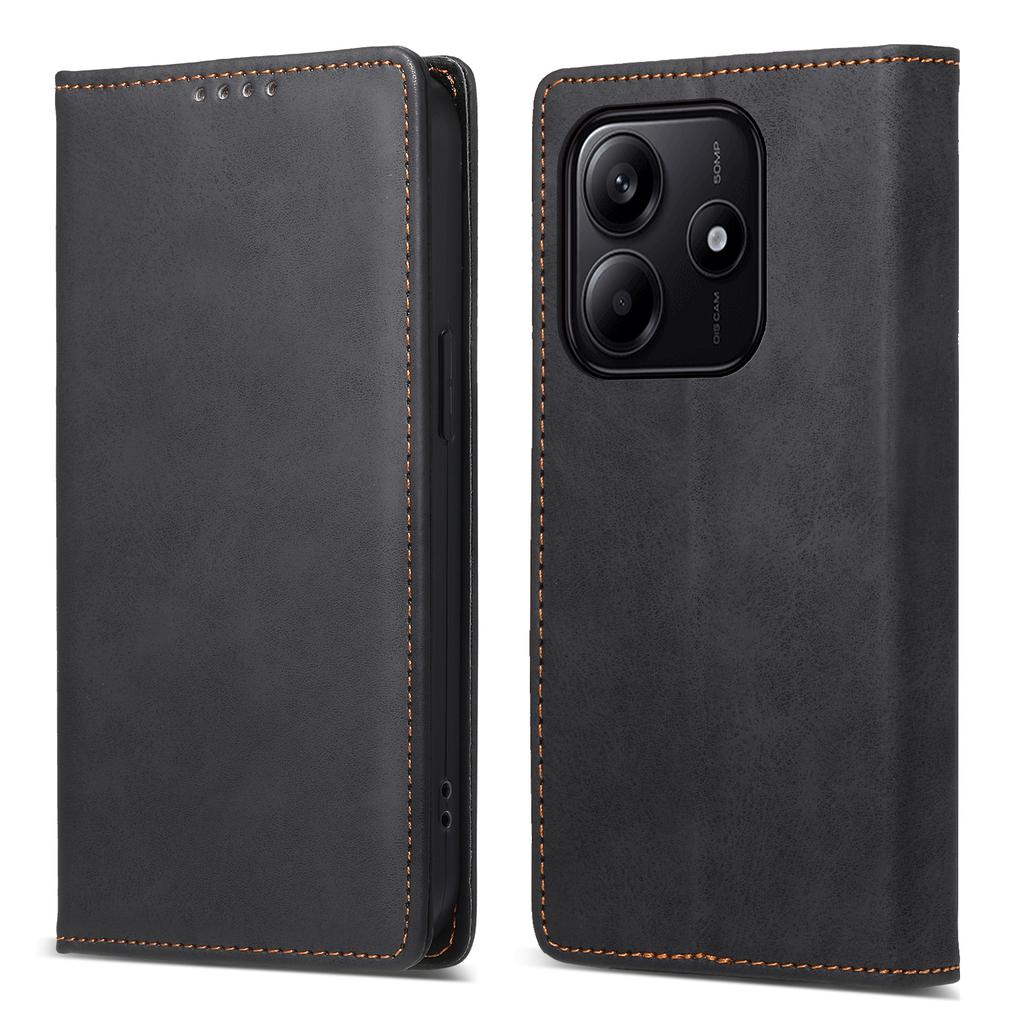 DF-05 For Xiaomi Redmi Note 14 5G Wallet Case RFID Blocking PU Leather Phone Cover