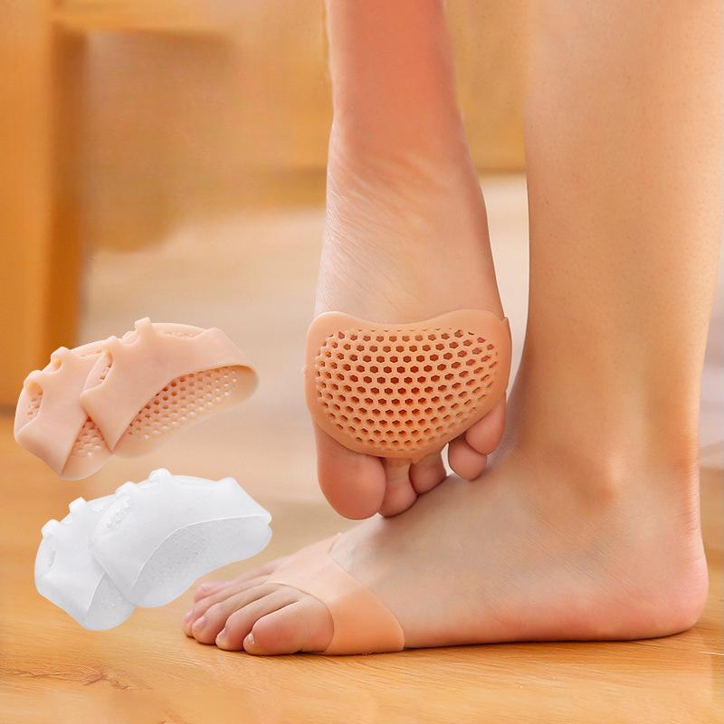 Silicone Breathable Forefoot Pad Summer Wonder Anti-pain Pad No Foot Fatigue