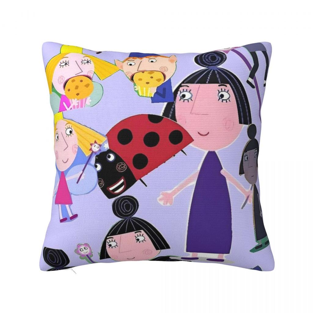 B-Ben And H-Holly Dreamy World Pillow Cover Novelty Pillow Case Soft Graphic Cushion Cover Pillowcases For Sofa Home Decoration