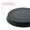 10/12cm Mini Pie Muffin Cupcake Pans Tart Quiche Flan Pan Molds Pie Pizza Pan Tray Cake Mold Non-Stick Removable Loose Bottom