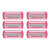 6-Layer Women's Razor: Shaver & Epilator with Stainless Steel Washable Blade Head.