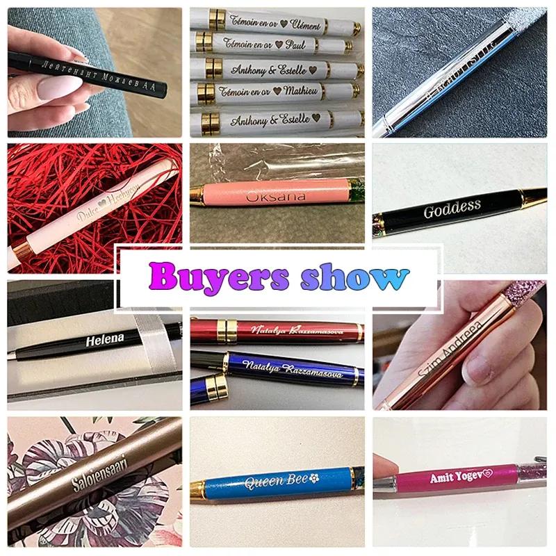 20-200 Pens Wholesale Hot Sell Custom Ballopint Pen Metal Ball Pen Support Print Logo Advertising Personalized Pen Advertising