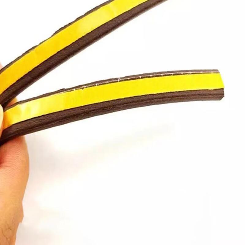 D-Type Rubber Seal Strip with Adhesive