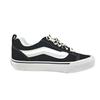 Vans Knu Skool Abriebfeste Low-Top Skateboard-Schuhe Unisex Schwarz VN0009QC6BT1(Team352-)