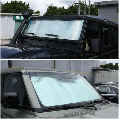 Para Land Rover Defender 90 110 2009-23 Para Defender 130 04-19 Cortina Térmica para Coche de Papel de Aluminio Protección Solar Accesorios para Coche