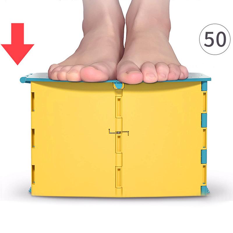 Orinal portátil para bebé, asiento de inodoro para coche, viajes al aire libre, camping, asiento de entrenamiento para niños y adultos, orinal plegable para niños.