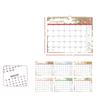 Jan. 2027 - Dec. 2027 2027 Flower Desk Calendar Oil Painting Style English Calendar  Daily Plan