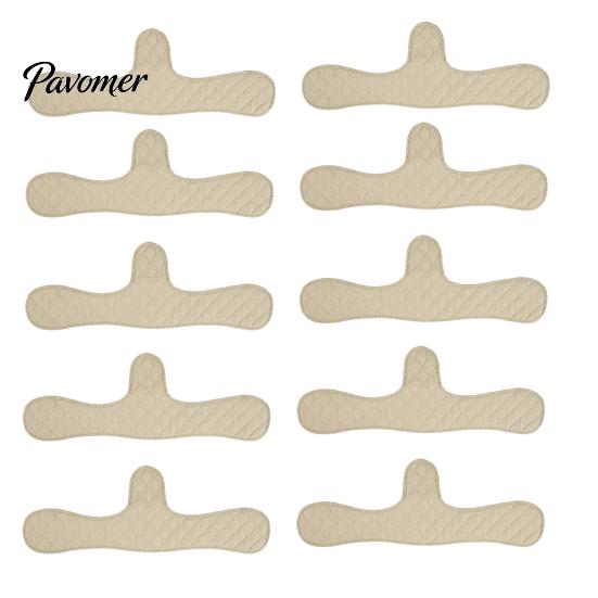 Fournitures pour la transpiration des femmes 1/5/10 Pièces Doublure de Soutien-gorge en Coton, Coussinets Absorbants de Transpiration Sous-Poitrine, Doublure Lavable, Coussinet de Sein Évacuant l'Humidité, Doublures de Sein