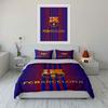"FCB Red Blue Bedding Set" Bedding Duvet Cover Set Duvet Cover Pillowcases (1 * Duvet Cover 2 * Pillowcases, Without Duvet Insert)