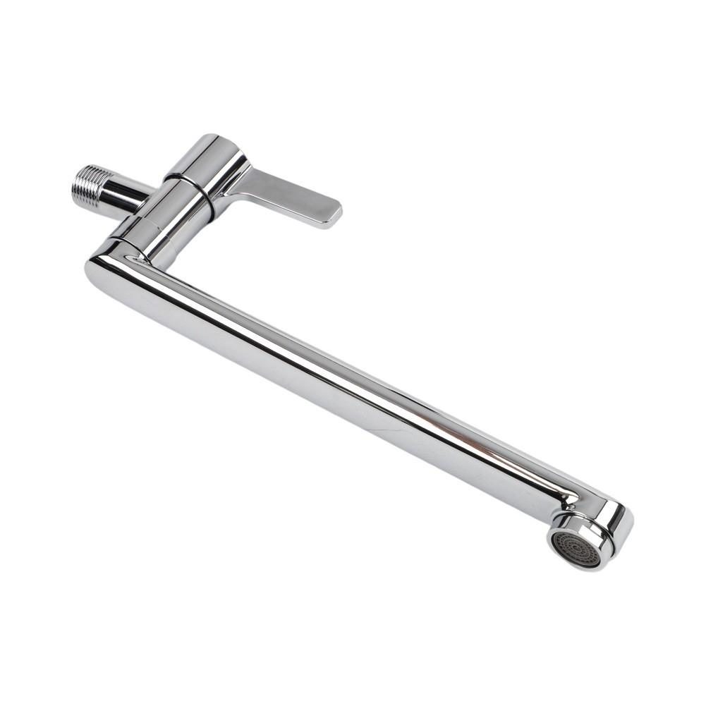 Cold Water Tap for Kitchen and Pool with Rotating Spout Design 20cm