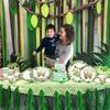 Jungle Dinosaur Disposable Tableware Happy Dino Birthday Napkin/Plate/Cup Jurassic World Roar Kids Happy Birthday Party Decor