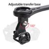Stopwatches Top Bike Computer Mount Folded Regulable Angled Stem Holder Suitable for Various Cycling Enthusiasts