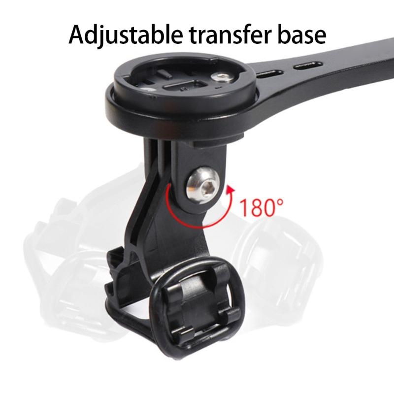 Stopwatches Top Bike Computer Mount Folded Regulable Angled Stem Holder Suitable for Various Cycling Enthusiasts
