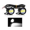 2ks Motocykl Auto LED DRL Denní svícení Záložní světlo Eagle Eye Automobily Parkovací směrové světlo pro couvání