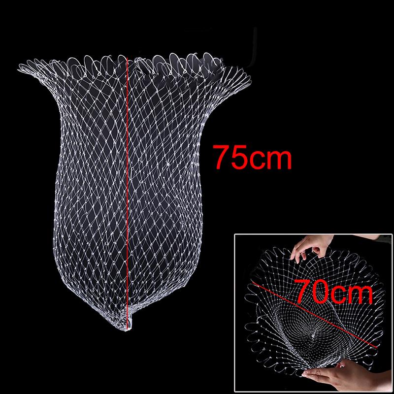 Nylon Fishing Nets Fishing Tackle Collapsible Rhombus Mesh Hole Fishing Products