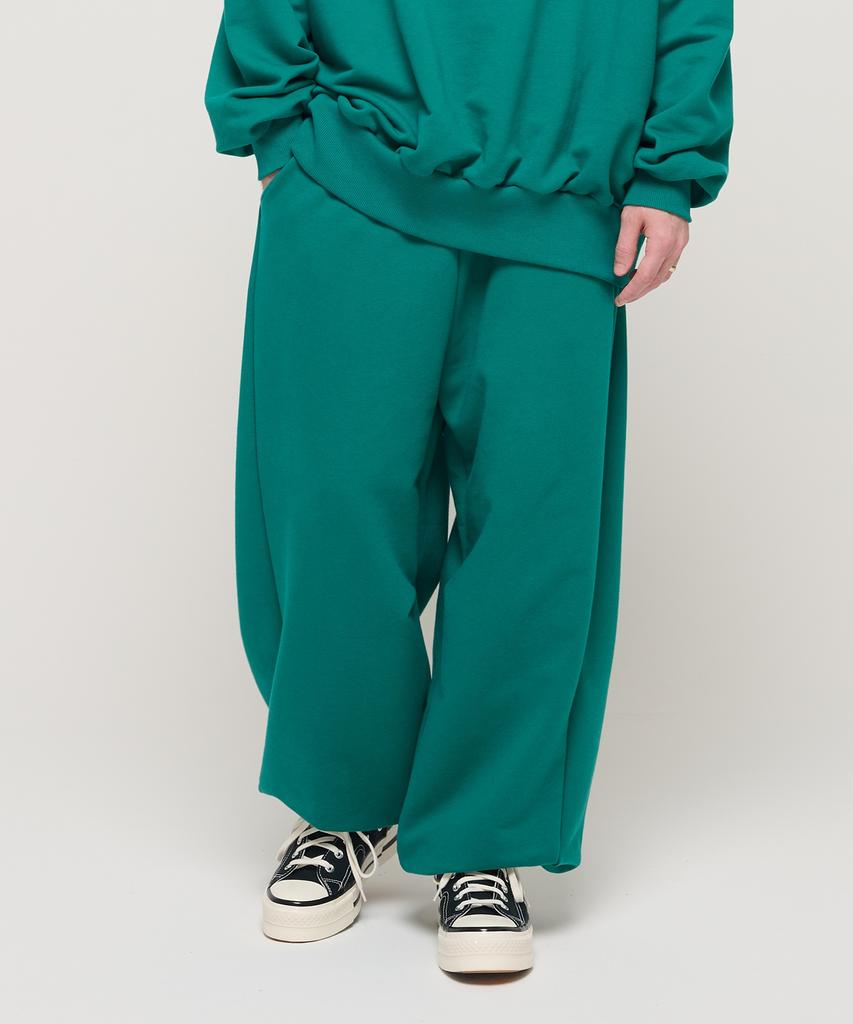 CARGOBROS Nick Comfy Wide Terry Jogger Pants (Green)