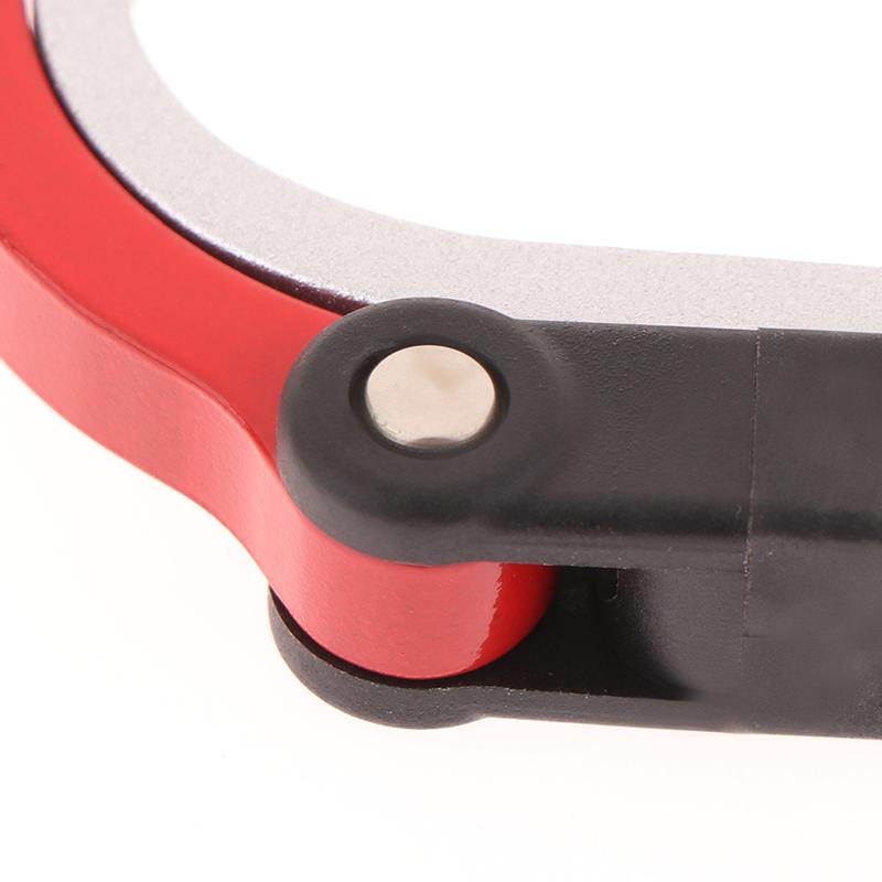 Multifunctional Aluminum Alloy D Type Carabiner 360 Degree Rotary Quick-Hanging Carabiner Buckle Hybrid Gear Clip Outdoor Gadget