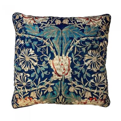 William Morris Honeysuckle Filled Cushion