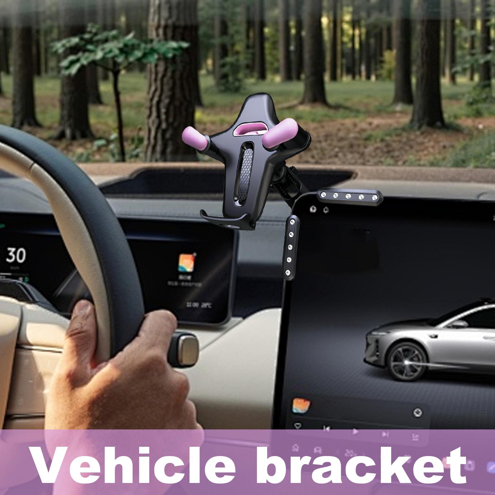 

Car Phone Holder Non-Slip Adjustable Bracket Car Dashboard Cell Phone Stand For Truck Vehicle Auto Pickups Scooter Dashboard SUV CHINA