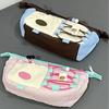 Cute Cookie Pen Bag Large Capacity Pencil Pouch High-Quality Pencil Case Student