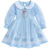 Elsa Princess Dress for Girls, New Long Sleeve Korean Style Dress, Autumn Children's Birthday Gown