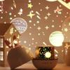 Star projector for children, rotating LED bedroom night light