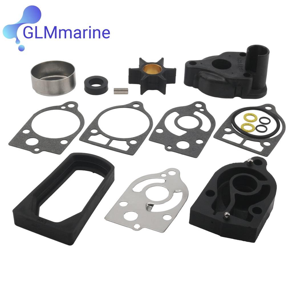 77177A3 Water Pump Impeller Repair Kit for Mercury 30 JET 35-70 HP Boat Outboard Engine 46-77516A3 46-77177A3 46-73640A2 18-3322