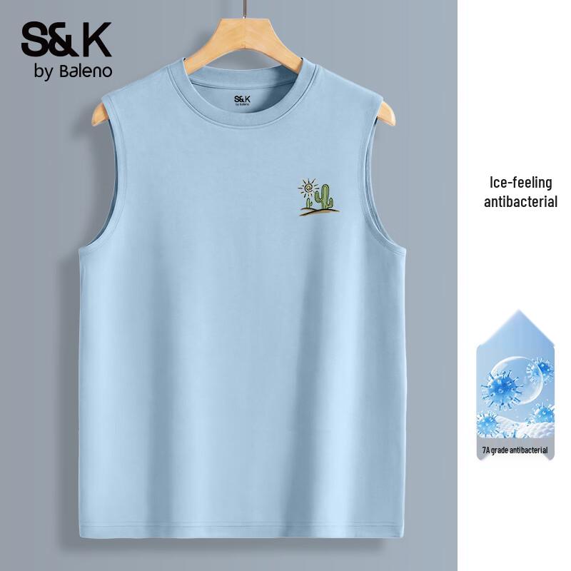 Baleno Men s Ice Silk Sleeveless T-Shirt XL