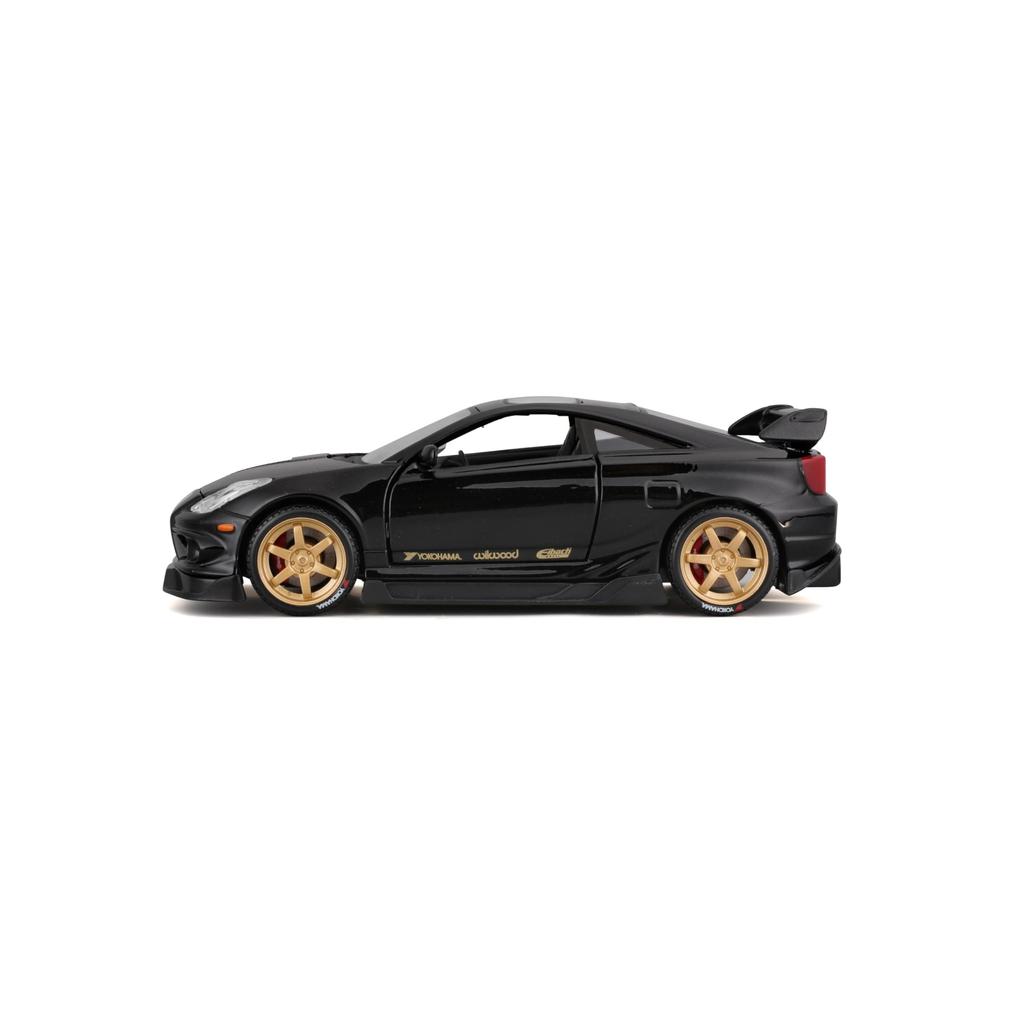 Maisto Toyota Celica 2004 svart Tokyo Mode minibil støpt bil komplett produkt 32544 1/24 GT-S