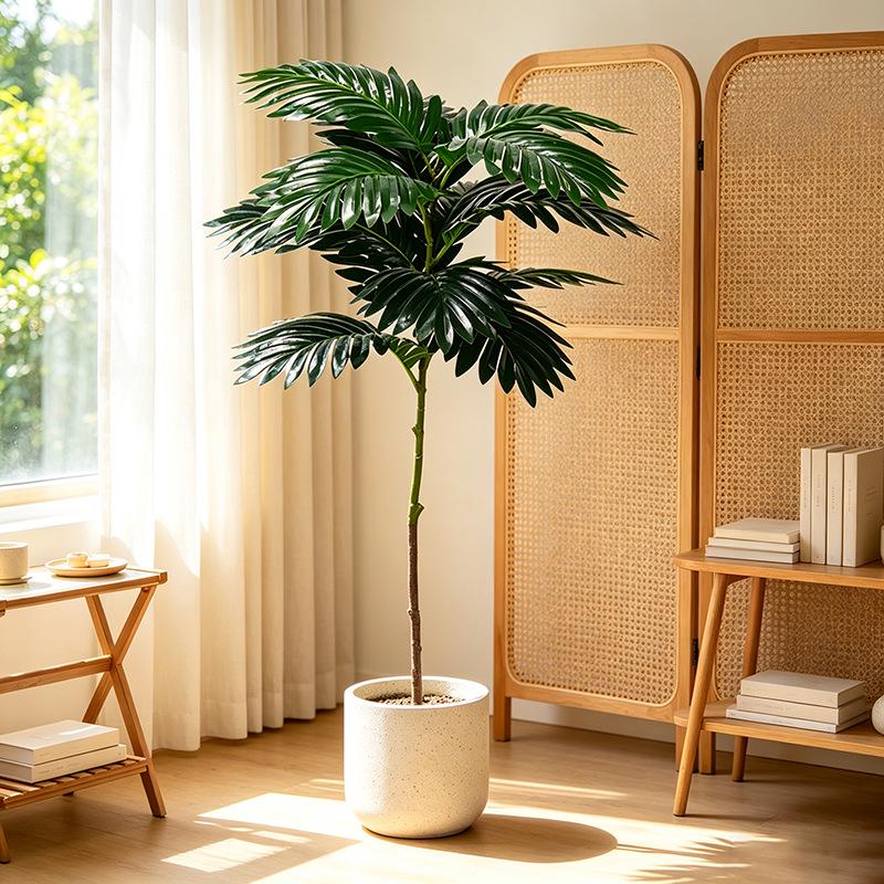 High-Grade Areca Palm Faux Tree for Luxury Living Room Decor