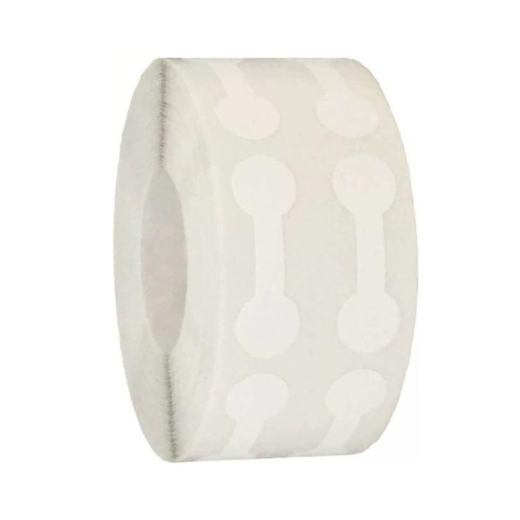 

500 Pcs Self Adhesive Barbell Stickers Jewelry Labels Price Tags Display Card белый