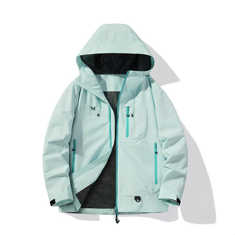 Spring and Autumn New Jacket Men's and Women's Outdoor Windproof Waterproof Casual Jacket