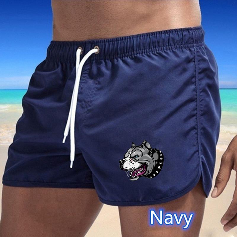 BBK-51 2025 Summer Men's Quick-Drying Swim Trunks Sports Pants Swimwear Beach Shorts Jogging Shorts