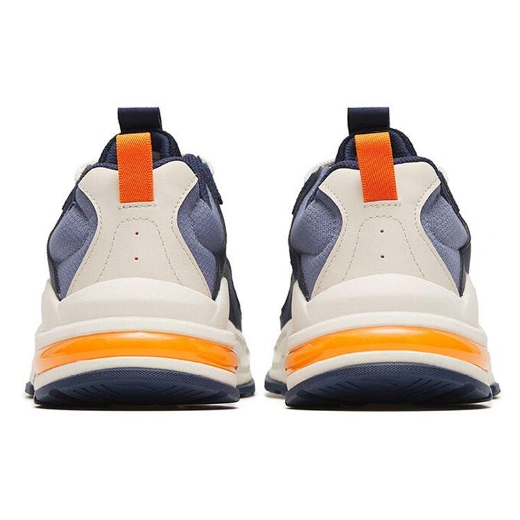 Anta Millennium 5.0 Non-Slip Wear-Resistant Low-Top Sports Casual Shoes Men Sneakers Gray Blue White 112248890-3