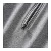 [Fosroe] Hoodie, Zip Shirt, Long Sleeve, Men's Sweatshirt, Pullover, Stand Collar, Half Zip, Plain, Loose, Large Size, Autumn Clothes