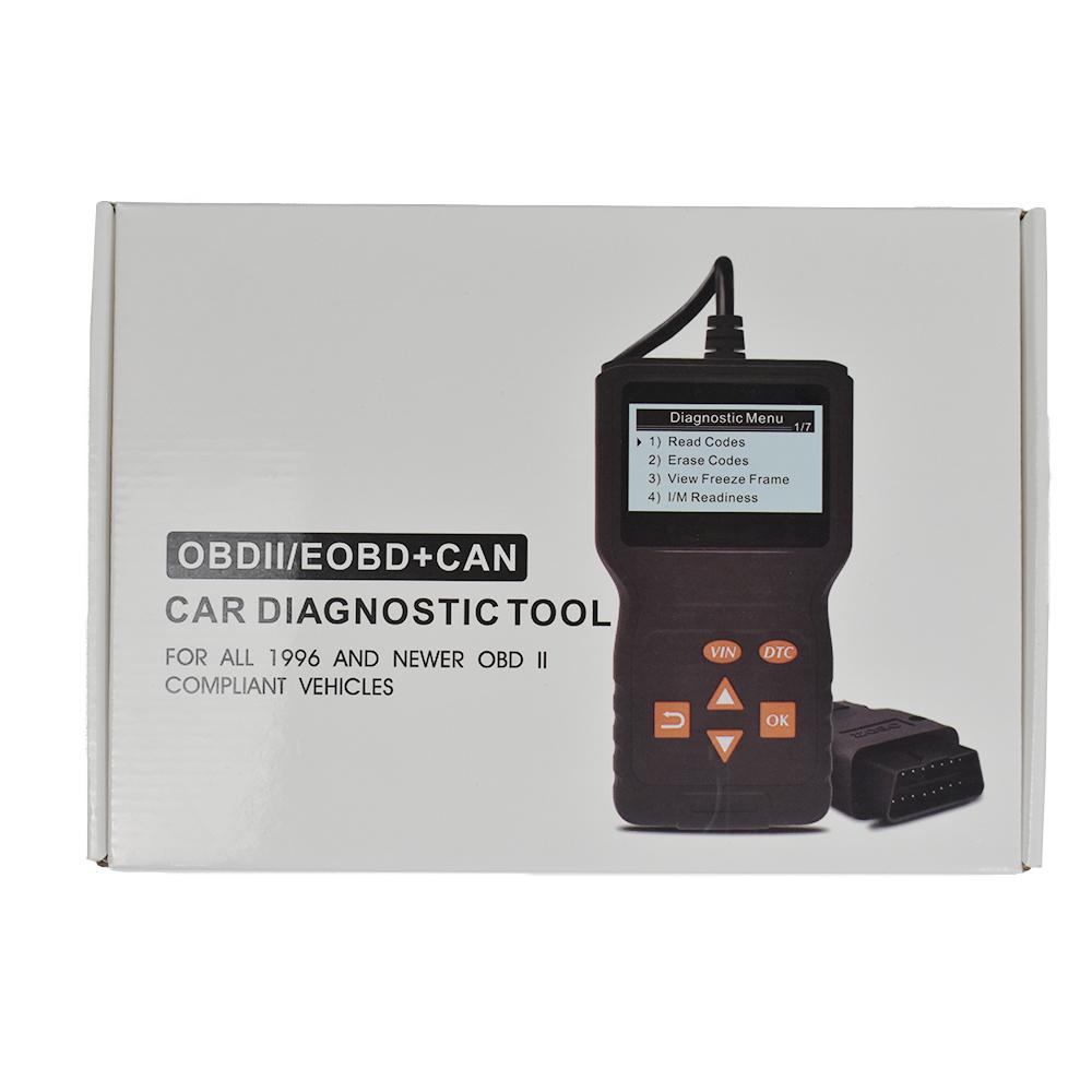 Xtruck Y10 OBD2 Scanner and Car Diagnostic Tool with Read/Erase Fault Codes I/M Readiness Monitor and Misfire Monitor